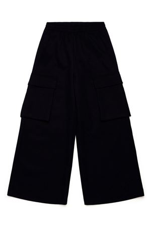 pantalone in viscosa nero MAISON MARGIELA KIDS | M60691MM03DM6900